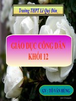 BÀI 1 PL VÀ ĐỜI SỐNG