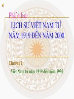 Bai 12. PTDTDC ở Việt Nam (1919-1925)