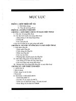 Thiết kế và thi công mạch điều khiển thiết bị qua đường dây điện thoại