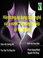 Tiểu luận môn môi trường