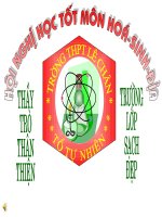 CHUYEN DE HOA HOC 12- TRO CHOI O CHU TUYET VOI