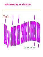 Tiet 35 : tong ket chuong 2 - vat ly 6