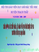 Mĩ thuật : Trang tri duong diem