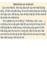 Nhiệt kế bầu ướt và bầu khô