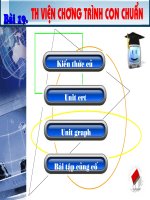 Bài 19 - Thư viện chương trình con chuẩn (t1)