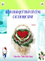 QUÁ TRÌNH ĐẲNG TÍCH - ĐỊNH  LUẬT SÁC-LƠ