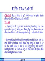 Bài 1: Công dân với tình yêu hôn nhân và gia  đình (tiết 1)