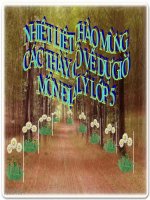 dia li; thuong mai va dulich lop 5