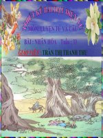 Bài giảng ĐT lớp 3-LTVC