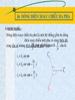 DÒNG ĐIỆN XOAY CHIÊU 3 PHA