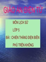 CHIẾN THẮNG ĐIỆN BIÊN PHỦ TRÊN KHÔNG