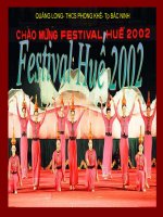 Một số hình ảnh Festival Huế năm 2002