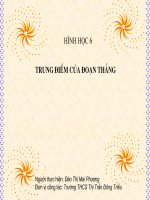 Toan 6 - Trung diem cua doan thang