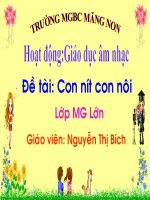 GDÂN: Con nít con nôi(Chủ đề Quê hương)