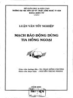 Mạch báo động dùng tia hồng ngoại
