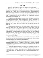 Đồ án quy hoạch xây dựng nông thôn mới