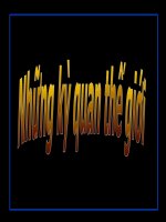 Những kì quan thế giới