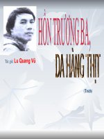 Hồn Trương Ba - Da Hàng Thịt