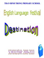 Đố vui để học khối lớp 5-Vòng 3