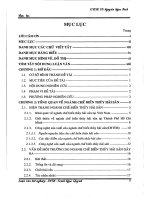 Nghiên cứu mô hình xử lý nước thải thuỷ hải sản xí nghiệp chế biến hàng xuất khẩu Cầu Tre bằng công nghệ bùn hoạt tính