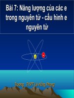 Bài 7 chuong 1 lop 10