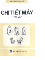 giáo trình chi tiết máy