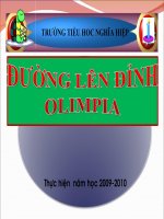 Ngoại khóa: Đường lên đỉnh OLYMPIA