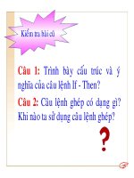 bài cấu trúc lặp