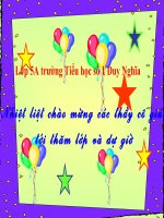 LTVC: Đại từ xưng hô