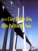 bài 6: CNH-HĐH_lớp 11