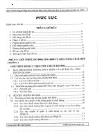 Nghiên cứu khả năng tích hợp tiêu chuẩn ISO 9001 và ISO 14001 nhằm bảo vệ môi trường tại công ty khóa kéo YKK Việt Nam