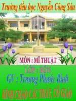 Vẽ tranh:Trường em