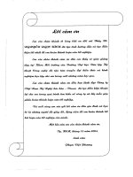 Tính toán thiết kế hệ thống xử lý nước thải công ty Việt Nam kỹ nghệ súc sản Vissan