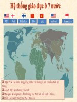 Hệ thống Giáo dục ở 7 nước