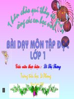 T Dóc tuan 30 chuyen o lơp