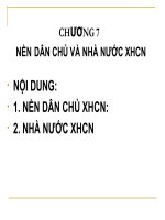Chủ nghĩa xã hội khoa học 7