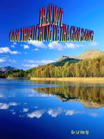 Bài 1: Các cấp tổ chức sống