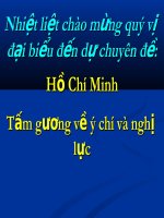 bai giang tam guong dao duc HO CHI MINH