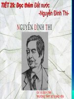 Đất Nước Nguyễn Đình Thi