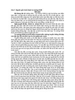 Tài liệu ôn thi môn tư tưởng Hồ Chí Minh