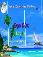 Bài 7: Giữ gìn trường, lớp sạch đẹp