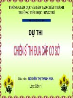 Toan 4: Tìm 2 số khi biết tổng và tỉ của 2 số đó