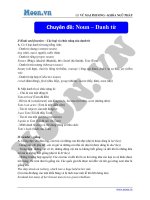 DANH TỪ TRONG TIẾNG ANH