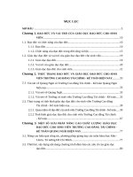 giáo dục đạo đức cho sinh viên trường cao đẳng tài chính – kế toán quảng ngãi