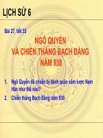 lịch sử 6 bài 27