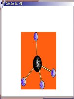 Tiết 41: Dãy đồng đẳng của metan