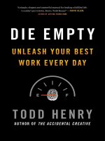 Die empty   todd henry