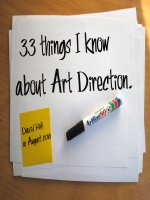 33 things You Need to Know about Art Direction