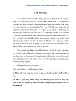 Tăng khả năng cạnh tranh của các doanh nghiệp thông qua nâng cao chất lượng sản phẩm