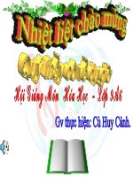 Luyện tập chương 1 - hóa 9